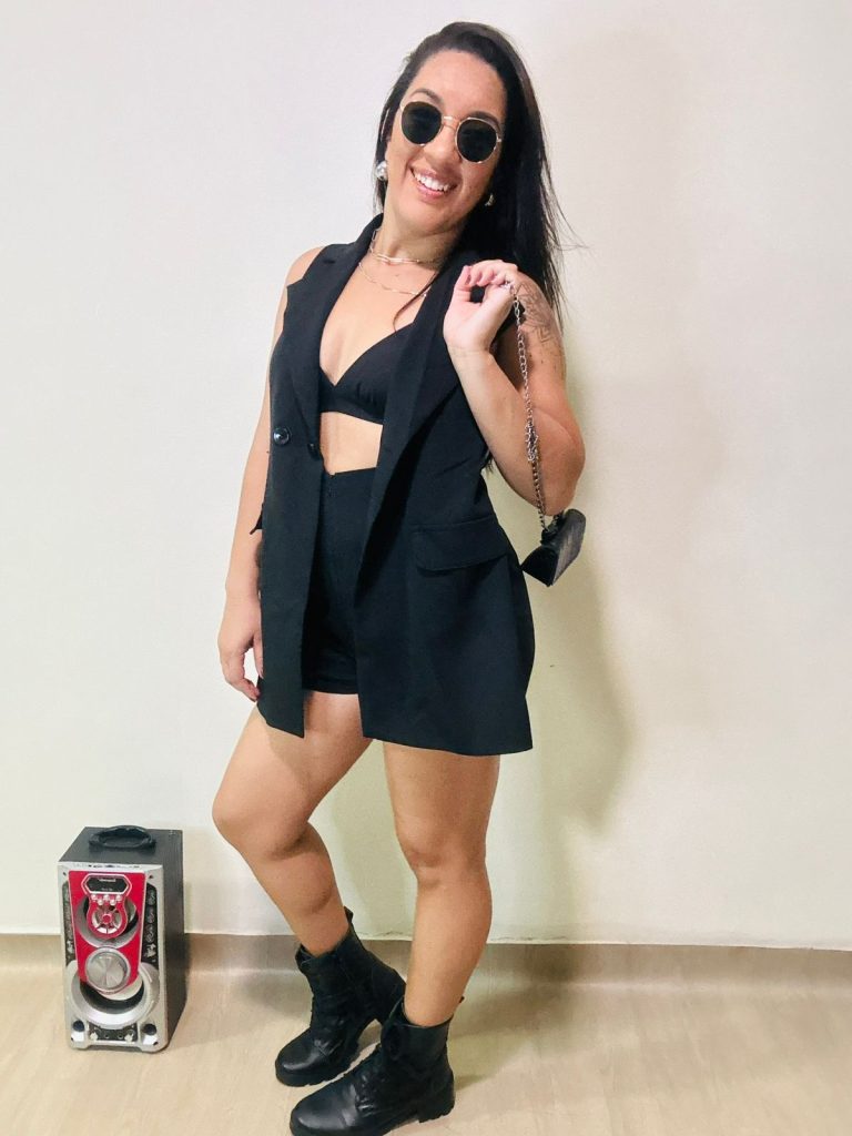 Macaquinho Colete Lua