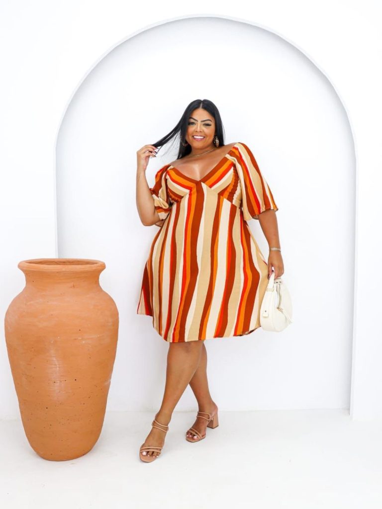 Vestido Plus Size Tuanny